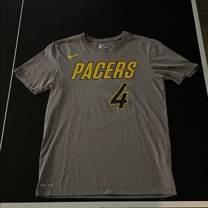 Nike Gray Tee with Yellow Pacers Design